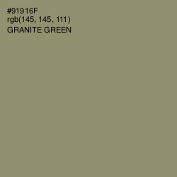#91916F - Granite Green Color Image